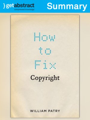 cover image of How to Fix Copyright (Summary)